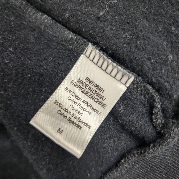 YOUNG FABULOUS BROKE WOMENS MEDIUM OPEN FRONT WATERFALL CARDIGAN SWEATER STRINGS - Picture 4 of 5